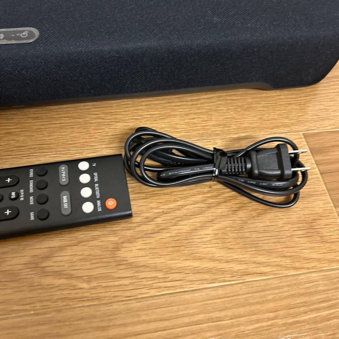 【極美品】2023年製 YAMAHA SR-C20A ヤマハ サウンドバー 黒