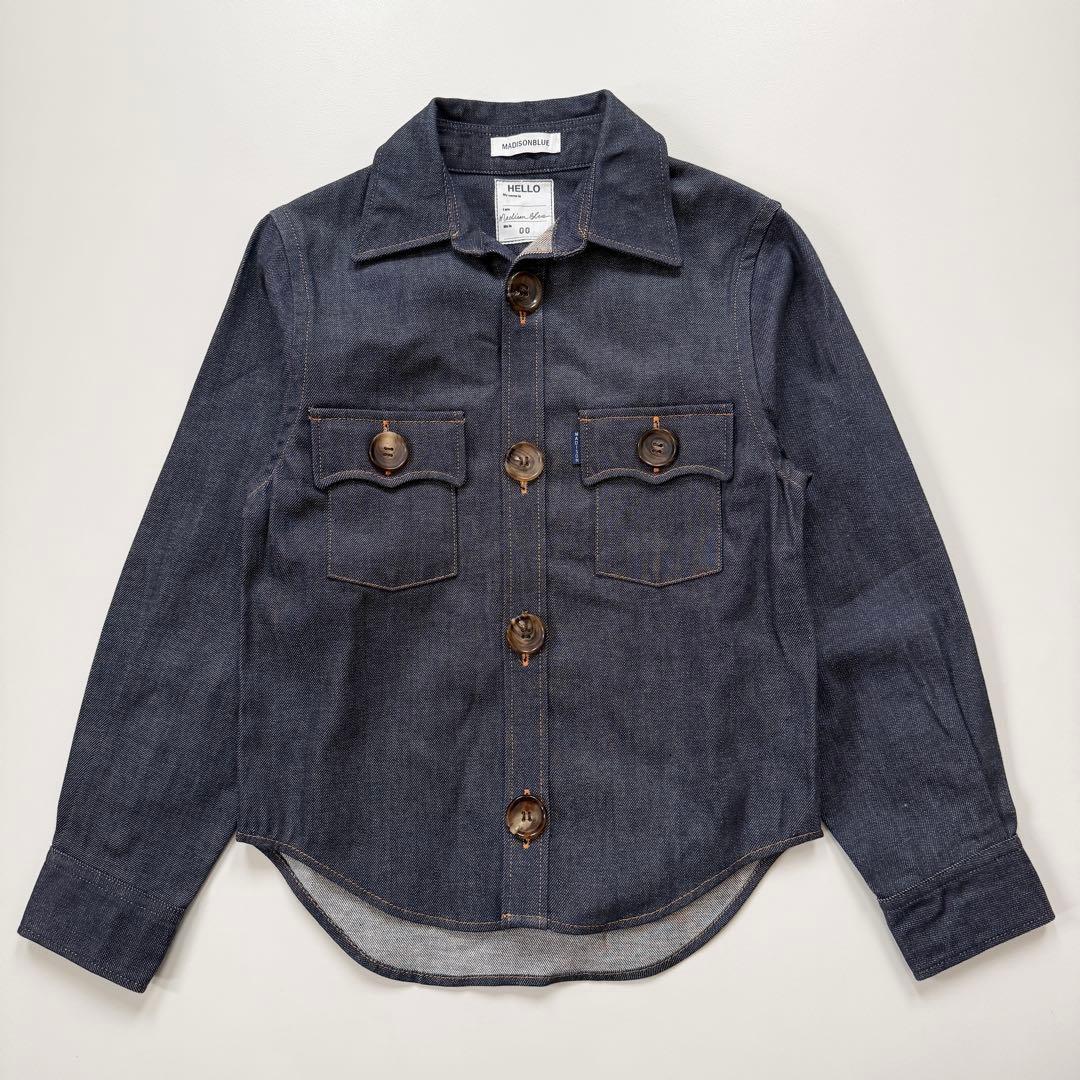 希少✨極美品✨マディソンブルー デニムシャツジャケット インディゴ サイズ00