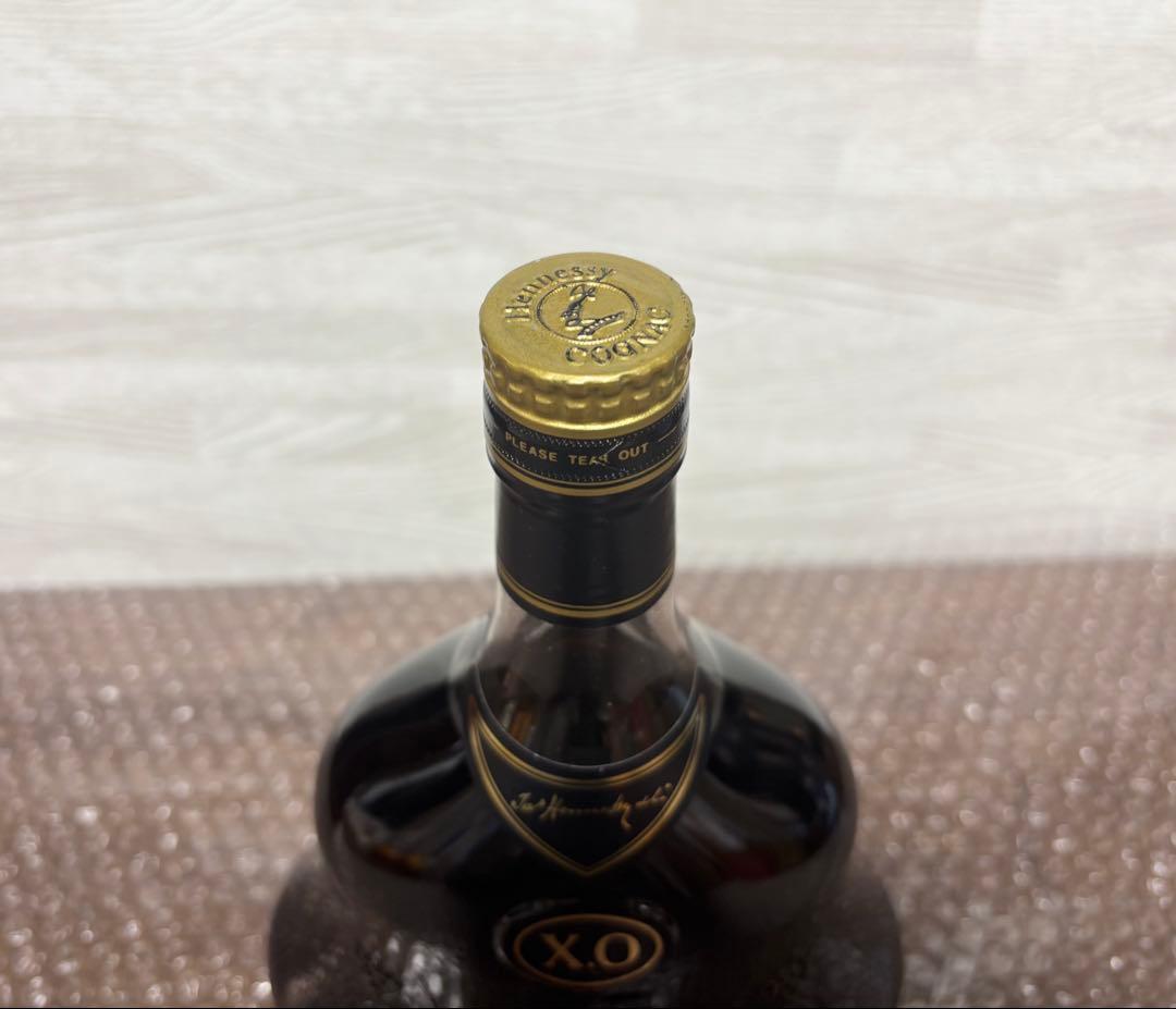 Hennessy XO コニャック 40% 1L 金キャップ　箱付き