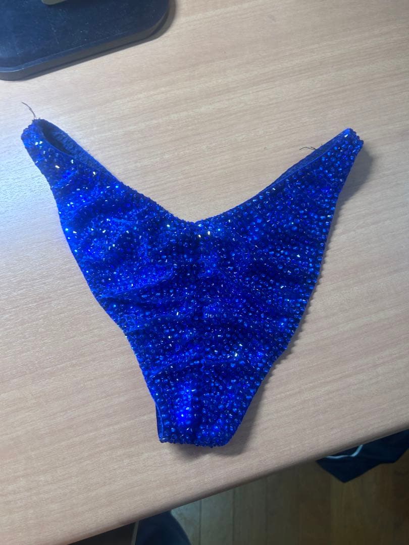 jbbf コンテストビキニ　ブルー