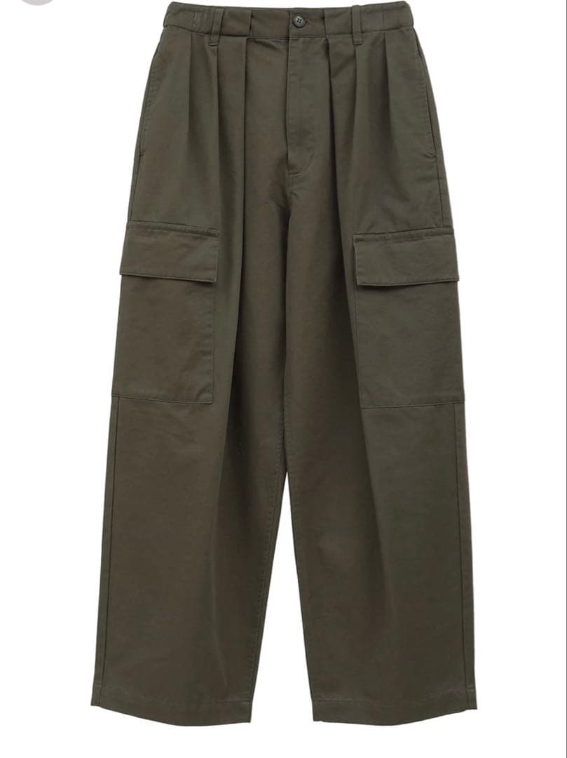 パンツ CLANE WIDE TUCK WORK PANTS