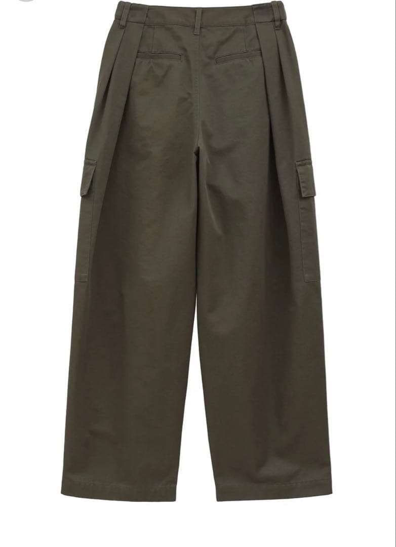 パンツ CLANE WIDE TUCK WORK PANTS