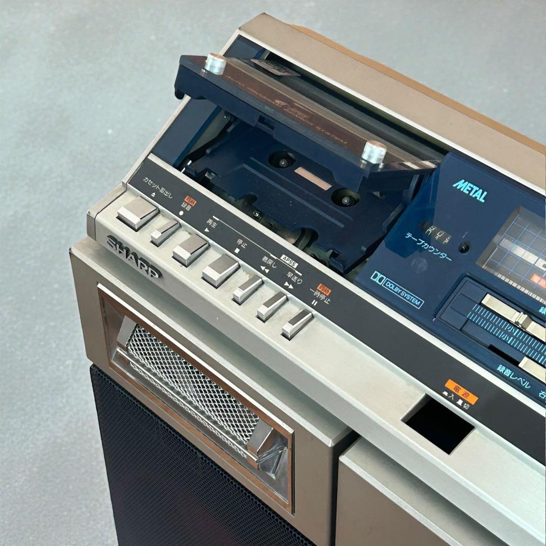 名機❣️稀少✨SHARP VZ-V2 デュアルプレイディスク ステレオ 昭和レトロ