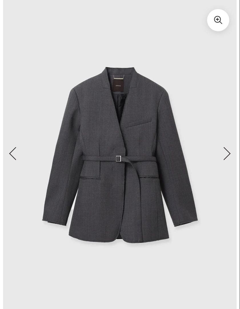 anuans ボンディングフォルムジャケット