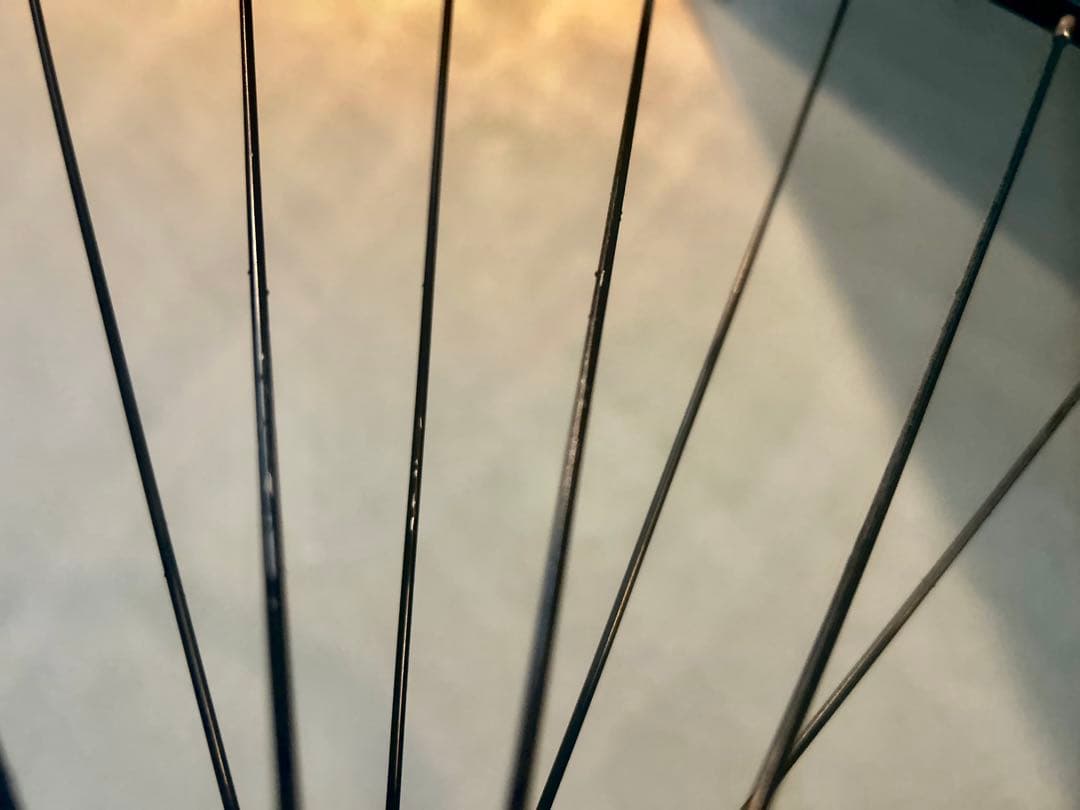 【初期Leader735純正ホイール前輪】重量1.14kg美品ピスト/フリー用