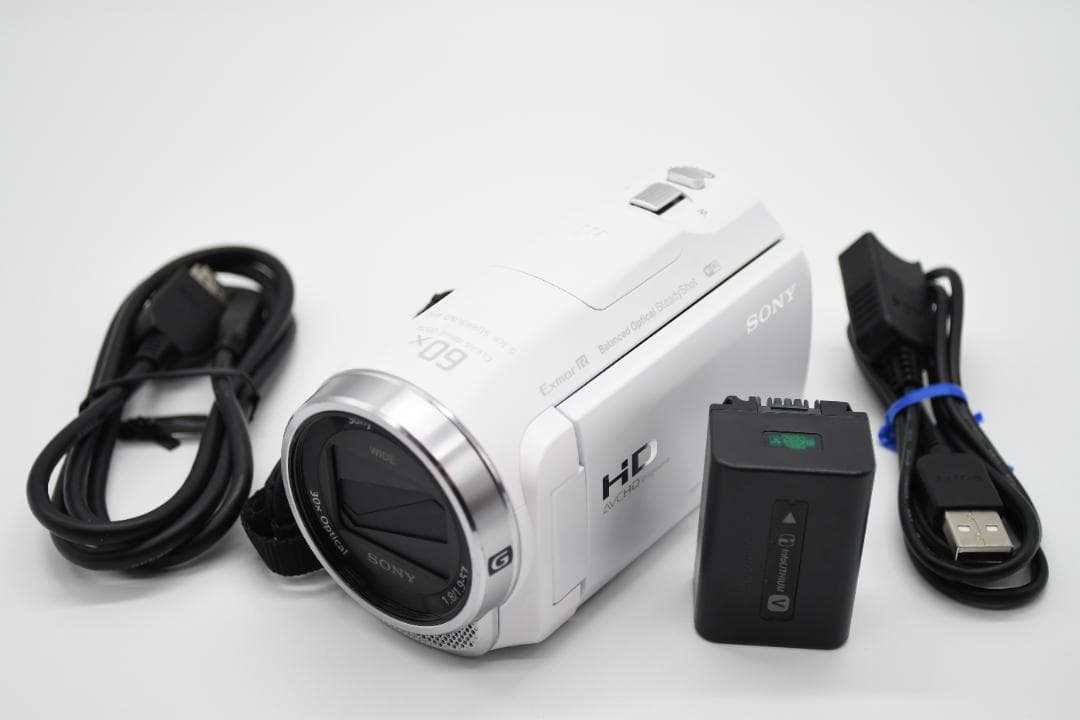 ★美品★ Sony ソニー HDR-CX680 ハンディカム　ホワイト
