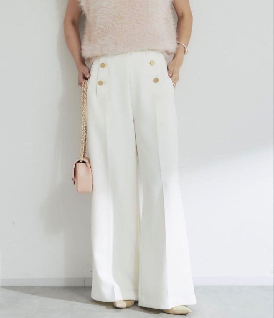 La boutique bonbon ダブルクロスマリンパンツ