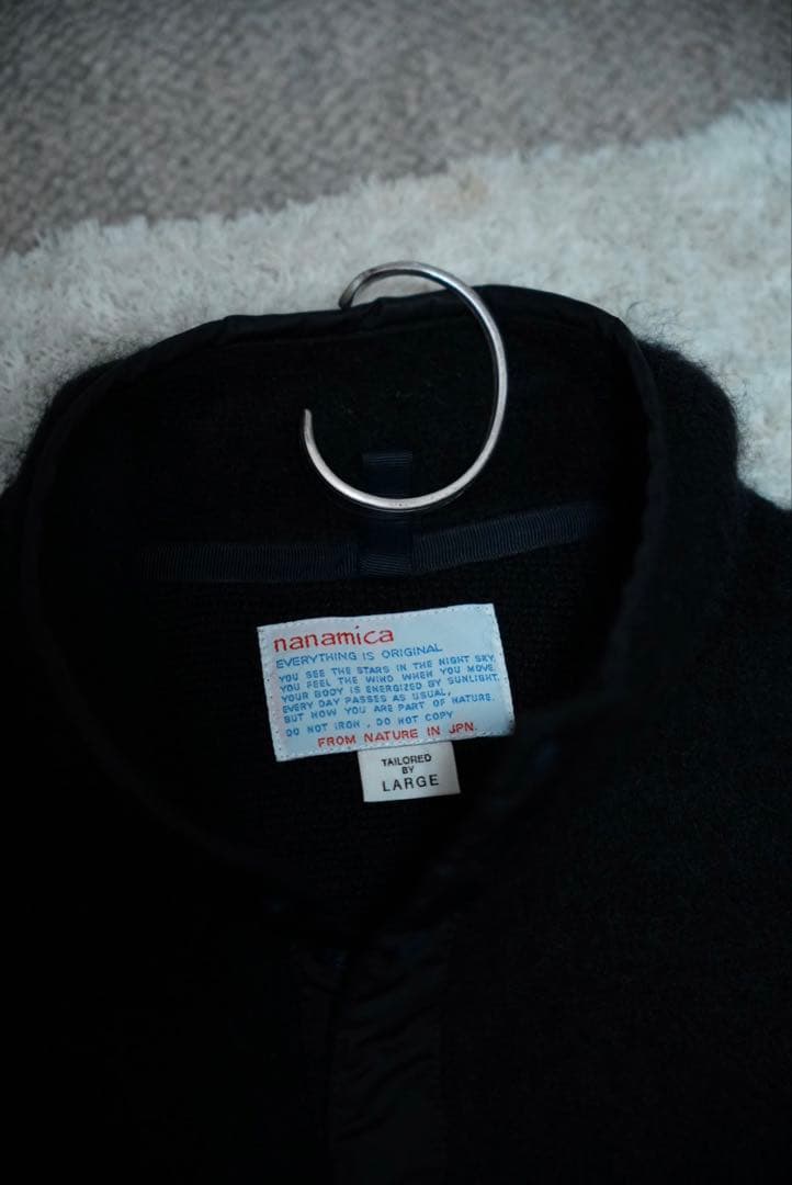 nanamica モヘア　プルオーバーセーター　Lサイズ
