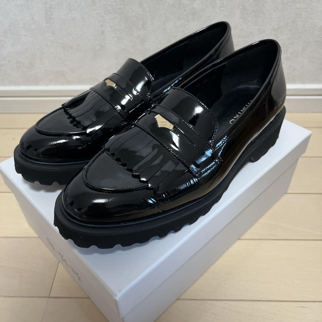 【美品】卑弥呼　トラックソール　ローファー　25cm