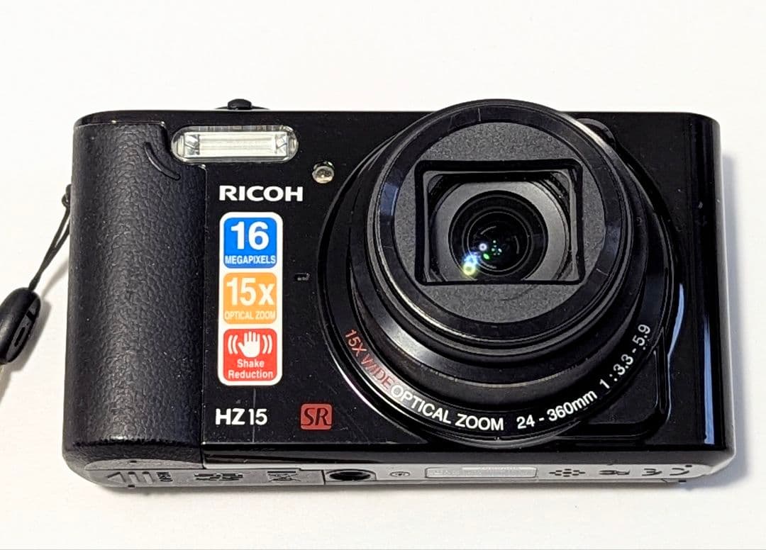 RICOH HZ 15 デジタルカメラ SDカードリーダー付 リコー 可動品