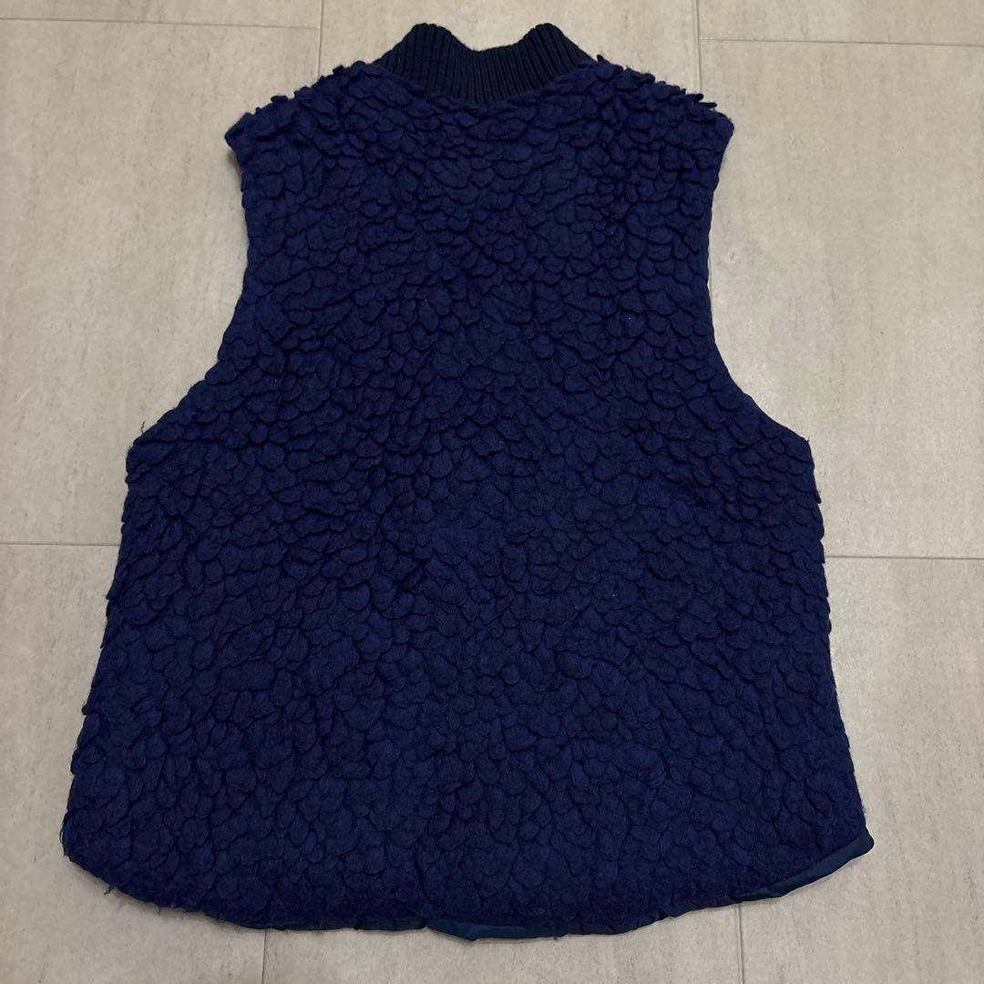 ISLAさん専用　ネイビー フリース ジップアップ ベスト