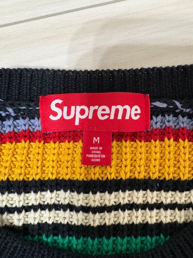 トップス Supreme Small Box Ribbed Sweater