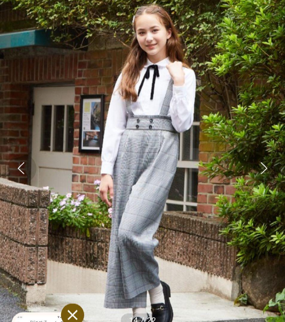 ELLE en noir【卒服】ブレザーワイドパンツスーツ　160