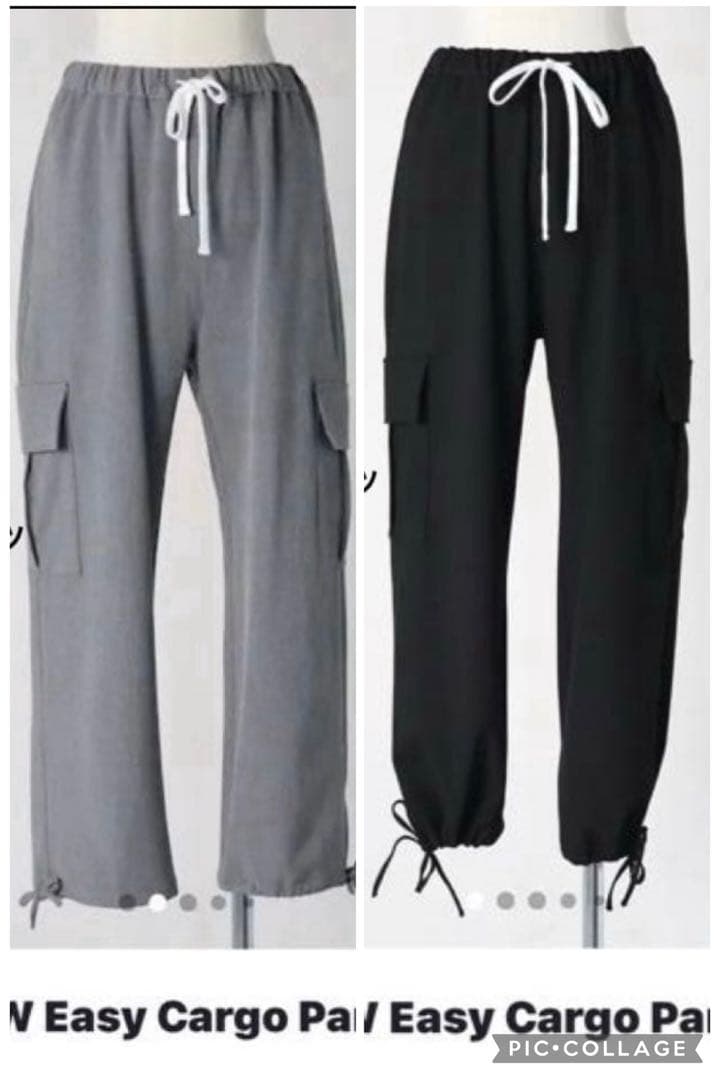 gypsohila ジプソフィア　イージーカーゴパンツ 2色セット