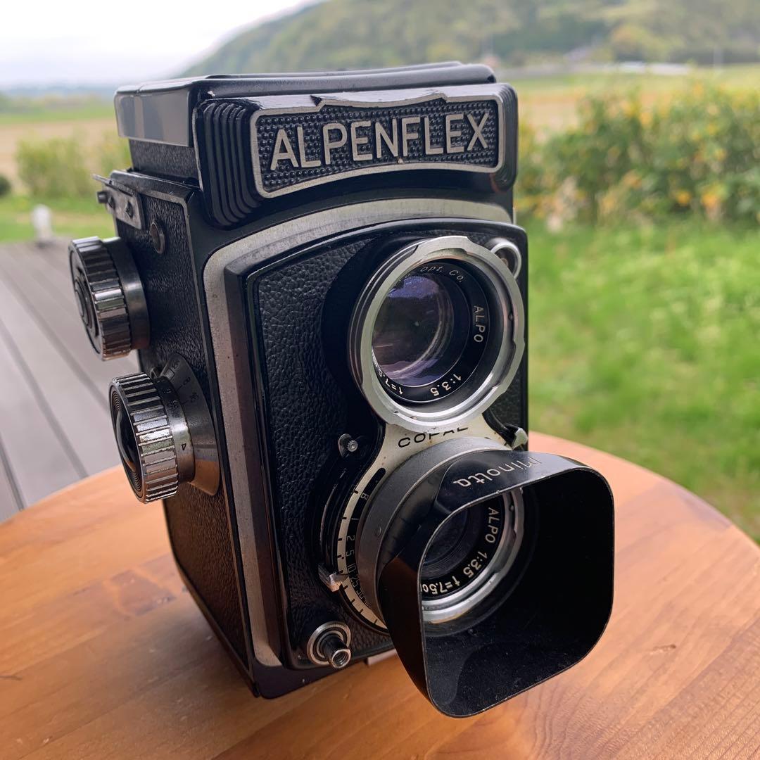 【整備済】ALPEN FLEX アルペンフレックス 二眼レフ