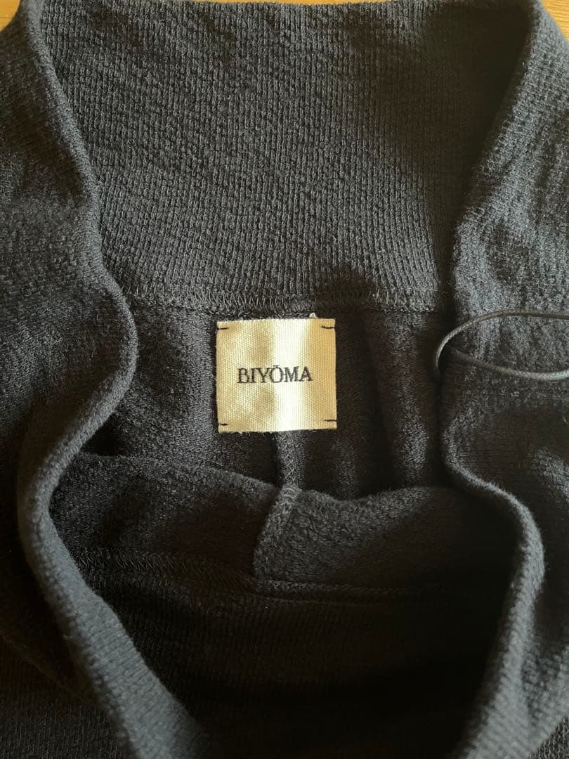 新品BIYOMA COTTON LINEN RIB SHORT LEGGINGS