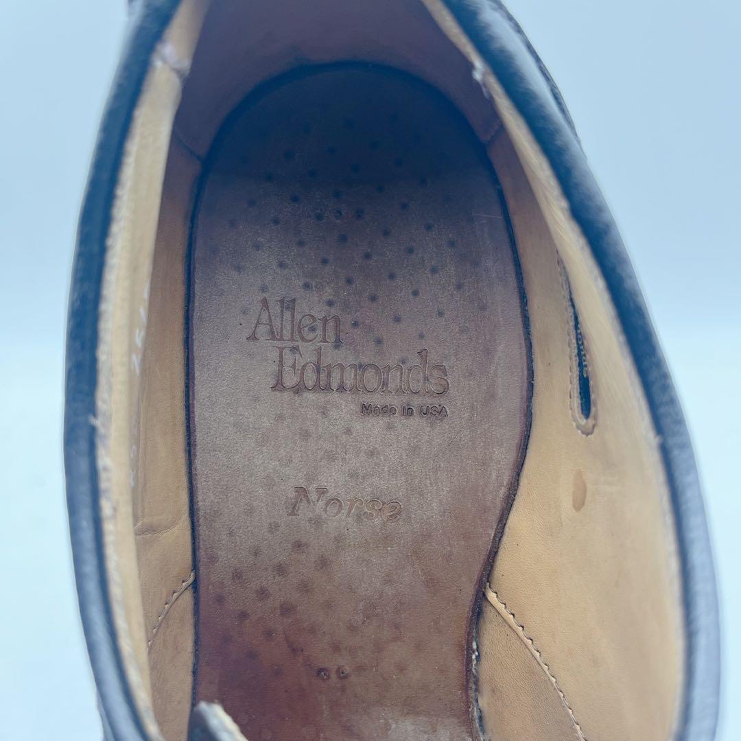 廃盤モデル❗️アレンエドモンズ ノース Uチップ 上質レザー USA製 8.5