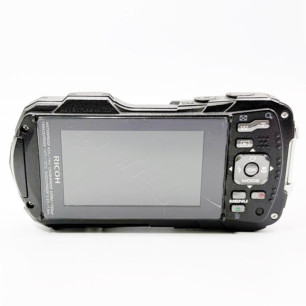 リコー RICOH WG-70 ブラック コンデジ カメラ 中古