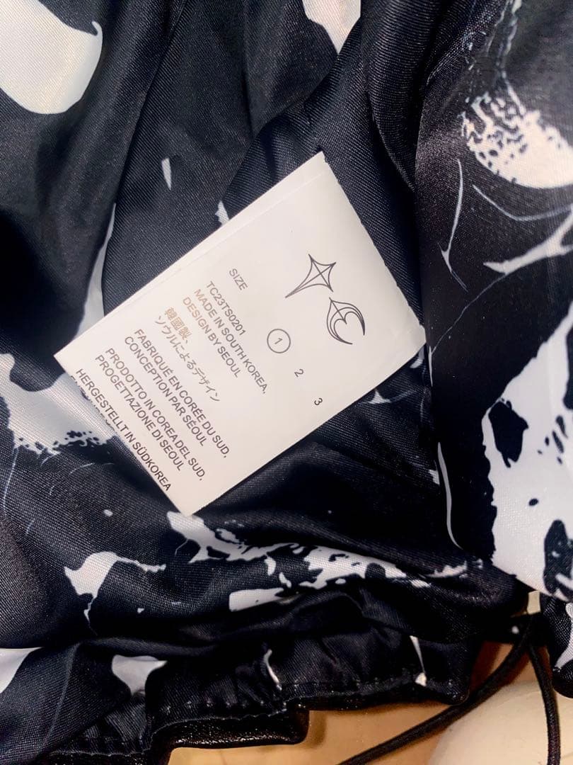 thug club Leather Puffer Jacket ダウンジャケット