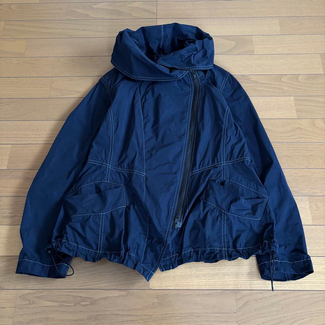 Cube-Cube センソユニコ ナイロンジャケット 個性的デザイン サイズ40