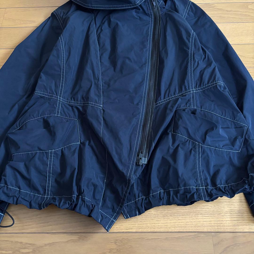 Cube-Cube センソユニコ ナイロンジャケット 個性的デザイン サイズ40