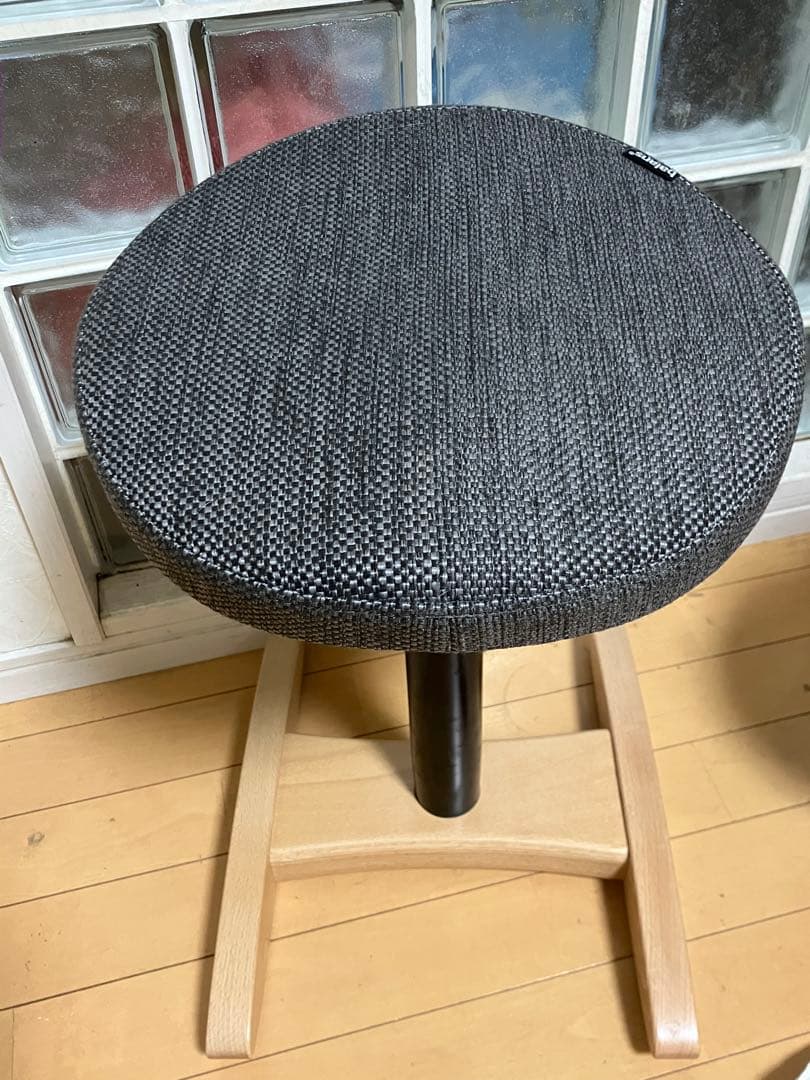 バランスシナジー ラウンドシート 織柄グレー バランスラボ