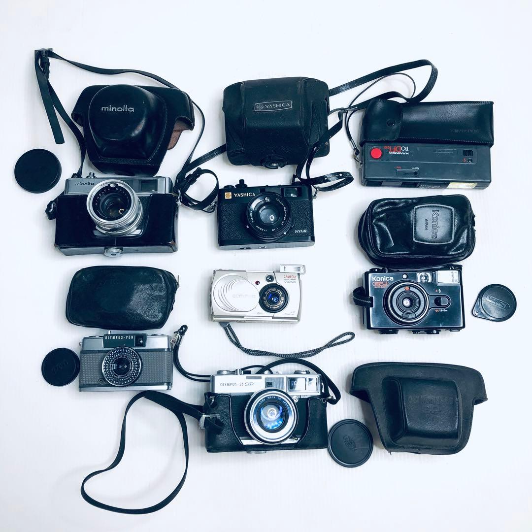 S*k様 フィルムカメラ6台＋その他　オールドカメラ計7台まとめ売り　ジャンク品