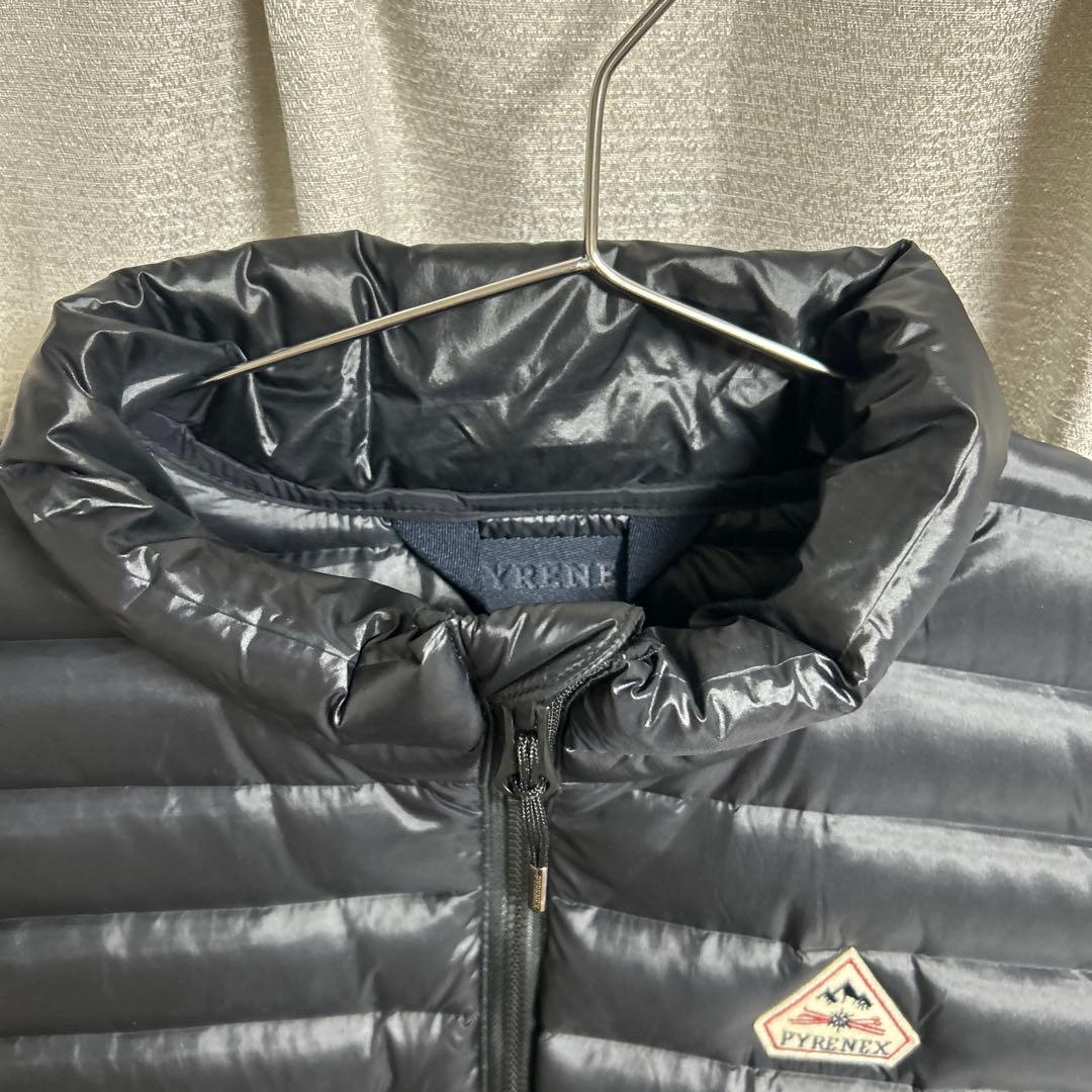 PYRENEX ブラック ダウンベスト美品M