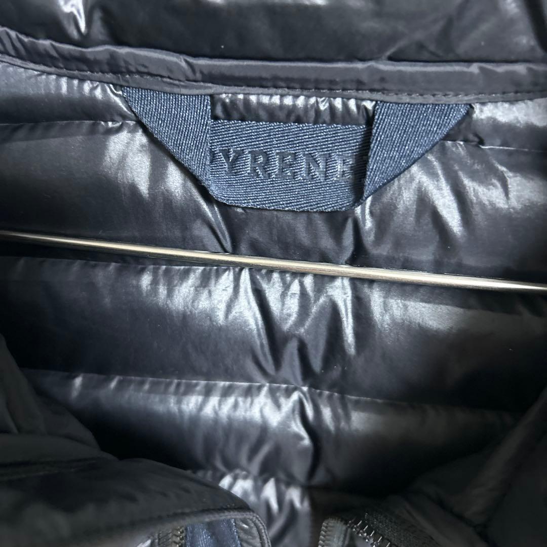 PYRENEX ブラック ダウンベスト美品M
