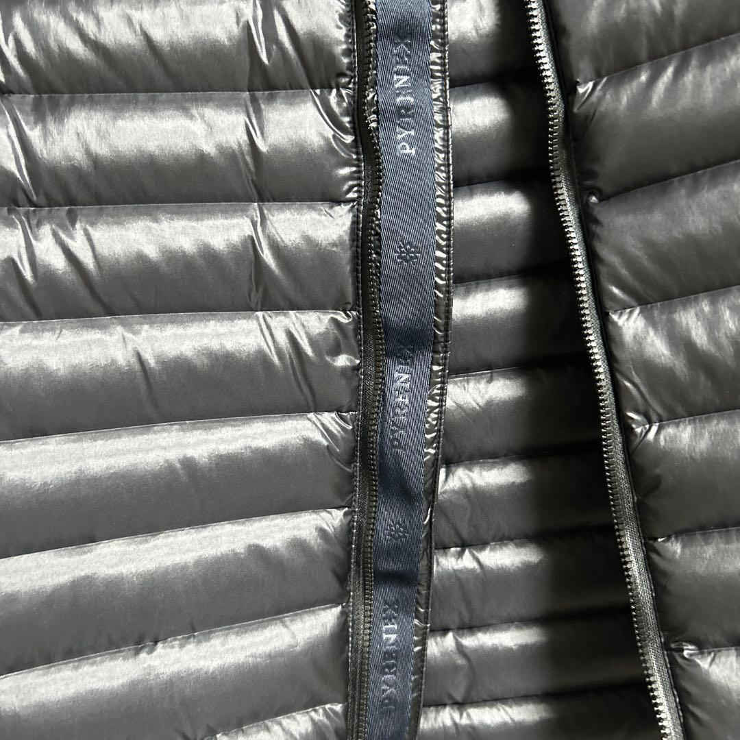 PYRENEX ブラック ダウンベスト美品M