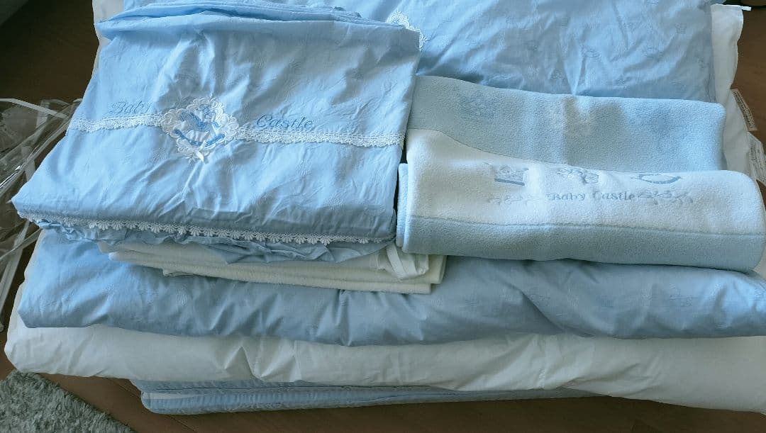 美品★ベビー布団7点セット+ベビー毛布★赤ちゃんの城
