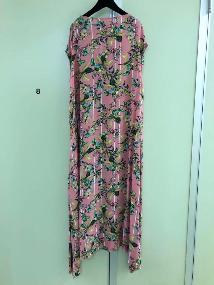 【VETEMENTS】PINK Floral ノースリーブ ワンピース