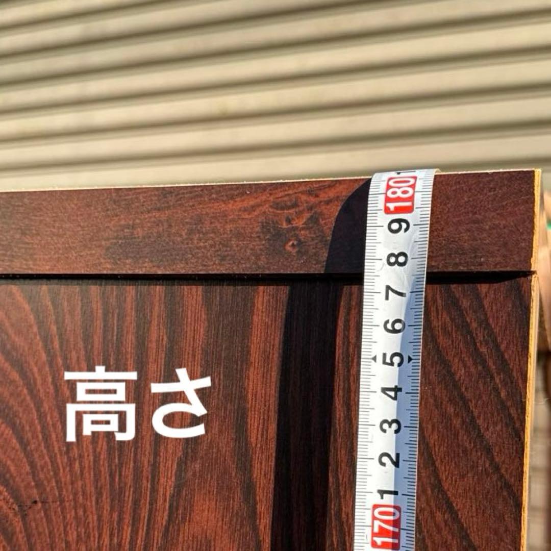 大川家具 ノダ工芸 けやき民芸 器棚 食器棚 高さ約180cm