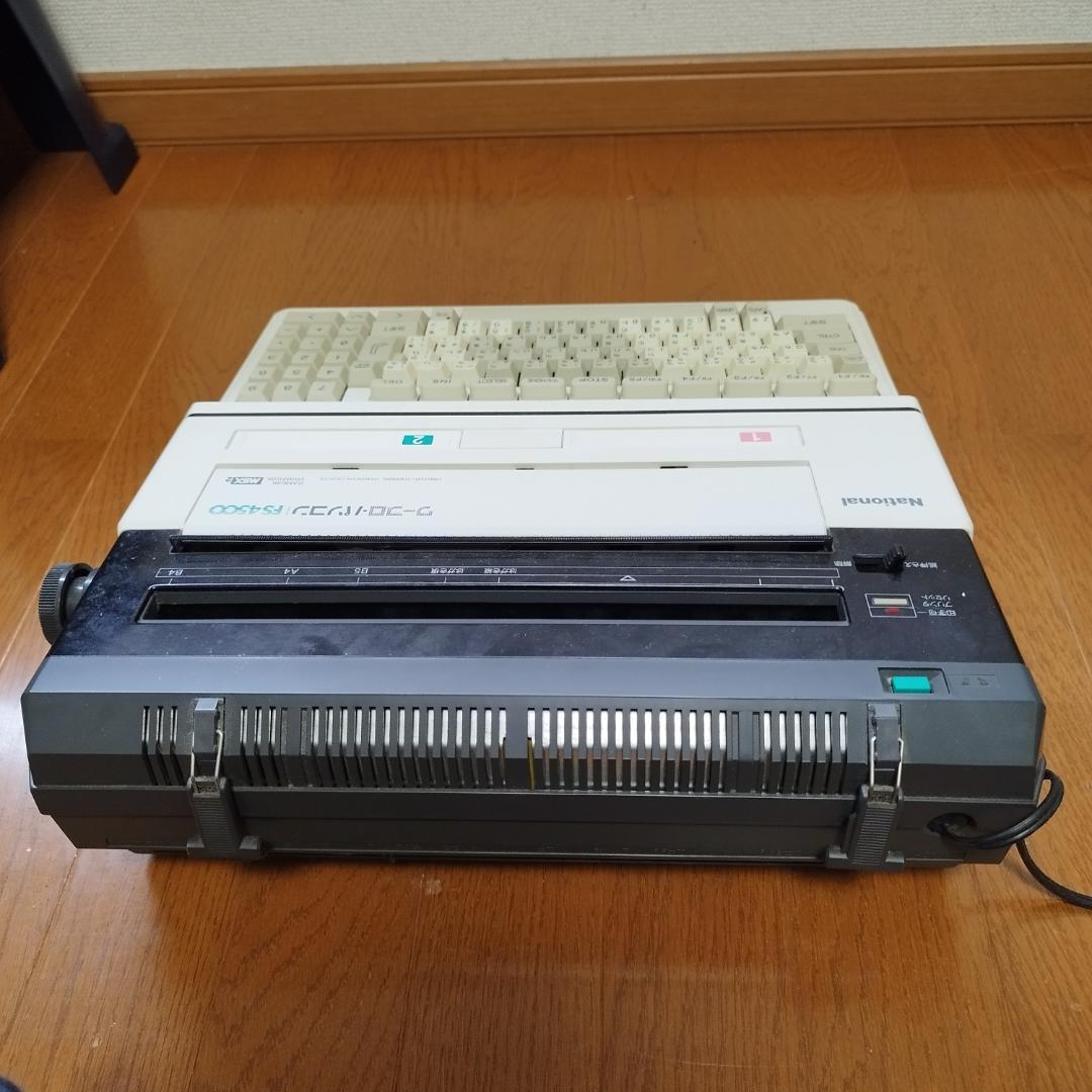 ＜超希少ジャンクセット＞ ナショナル　パソコン＆レコーダ MSX2　#昭和