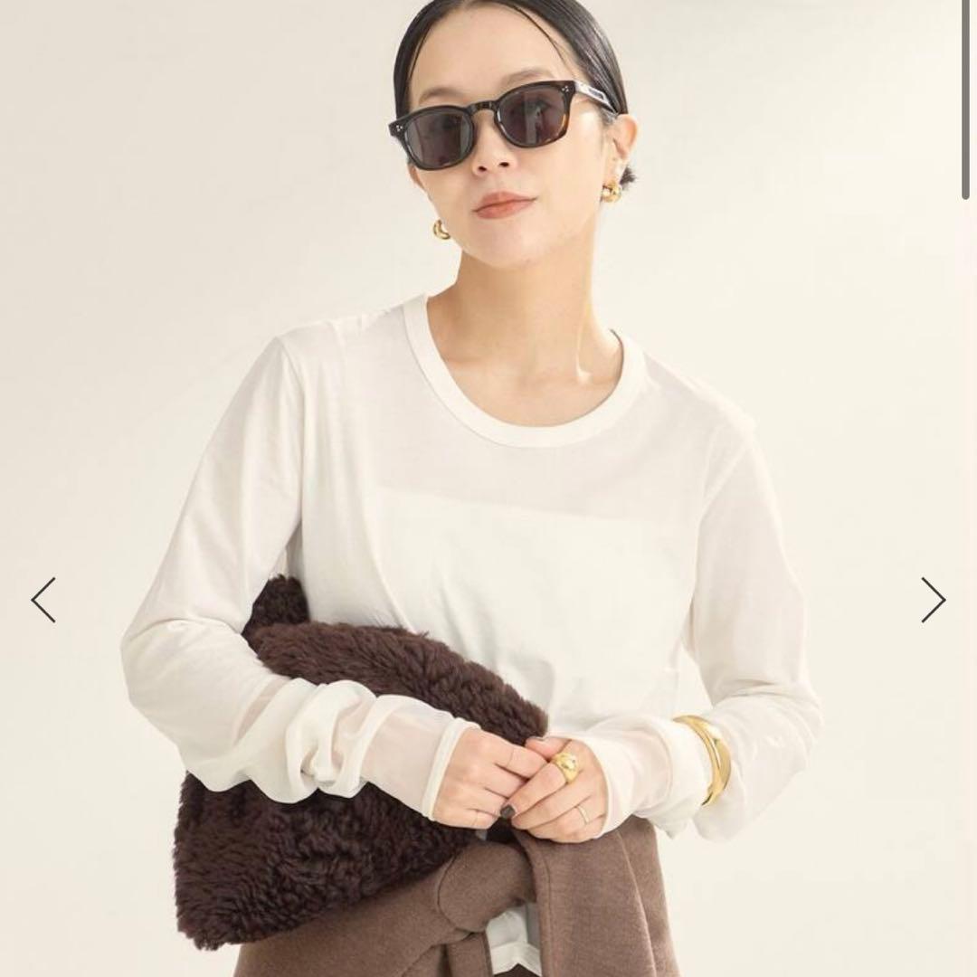 【新品】Plage R’IAM Sheer Cuff プルオーバー