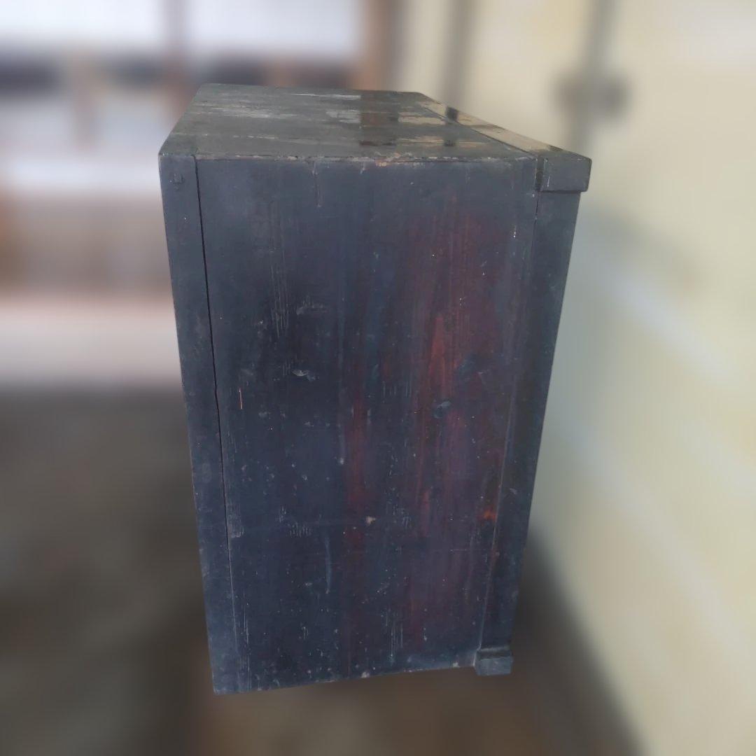 昭和レトロ　書棚　縦46.5cm横90.5cm高さ79.5cm