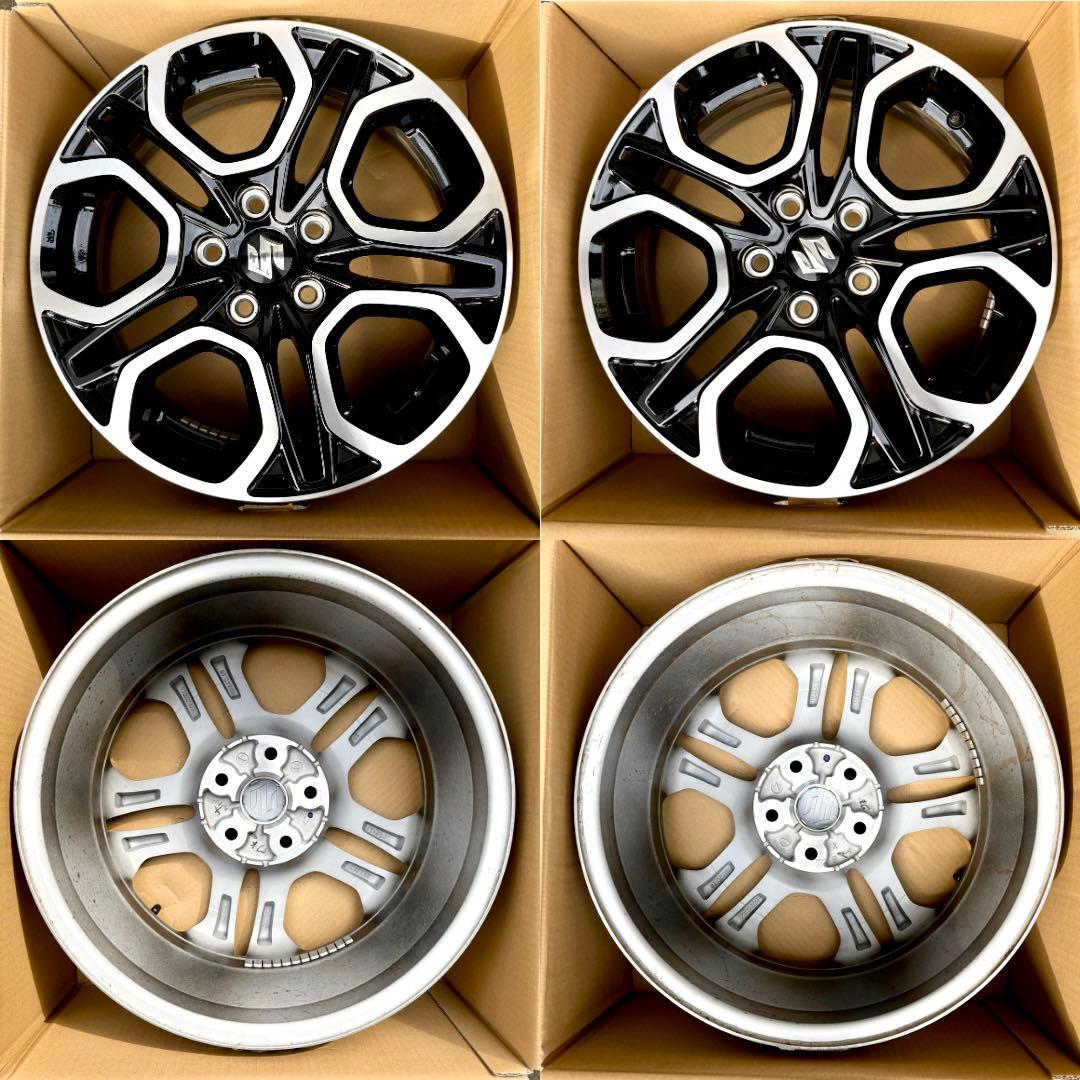 【新車外し】スイフトスポーツ ZC33S 17インチ ホイール 2本【送料込】①