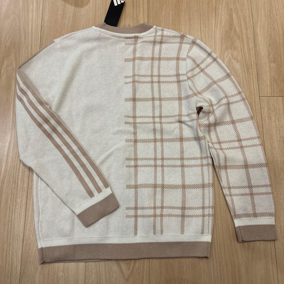 新品 アディダスゴルフ ニットセットアップ（カーディガン＆スカート）Lサイズ