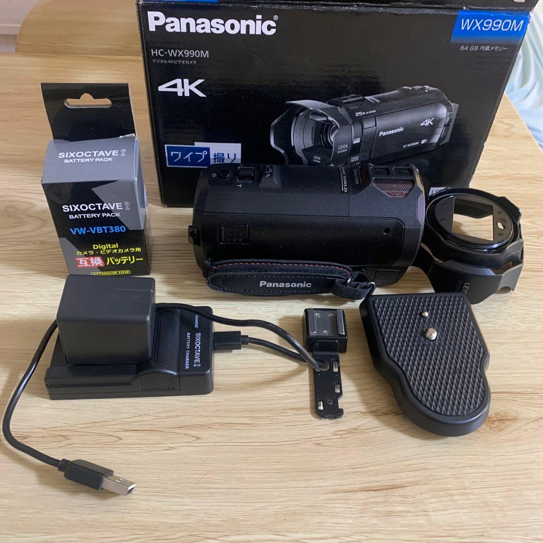 タ*ん様 Panasonic HC-WX990M 4Kビデオカメラ