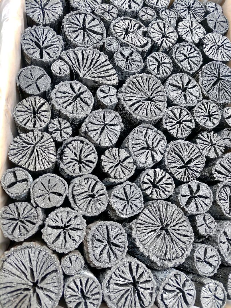 kei様連絡用【 伊予の切炭 】菊炭 黒炭