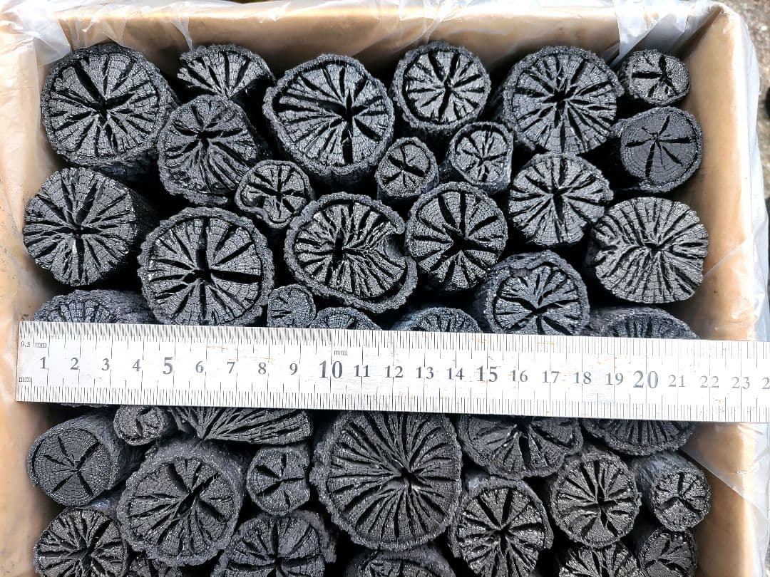 kei様連絡用【 伊予の切炭 】菊炭 黒炭