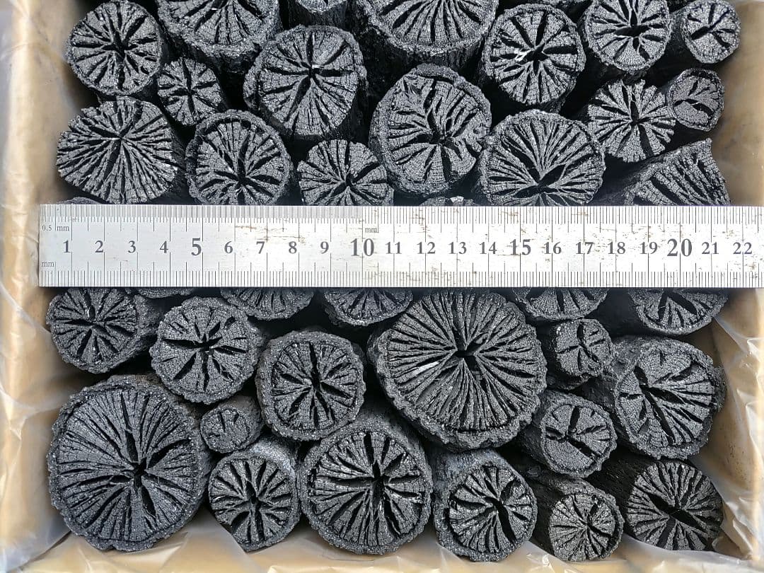 kei様連絡用【 伊予の切炭 】菊炭 黒炭