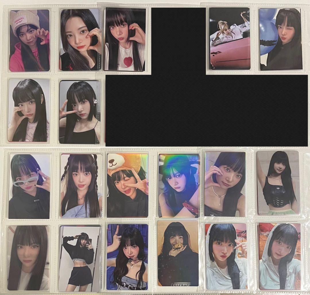 LESSERAFIM ルセラフィム ウンチェトレカまとめ売り サノク 限定トレカ