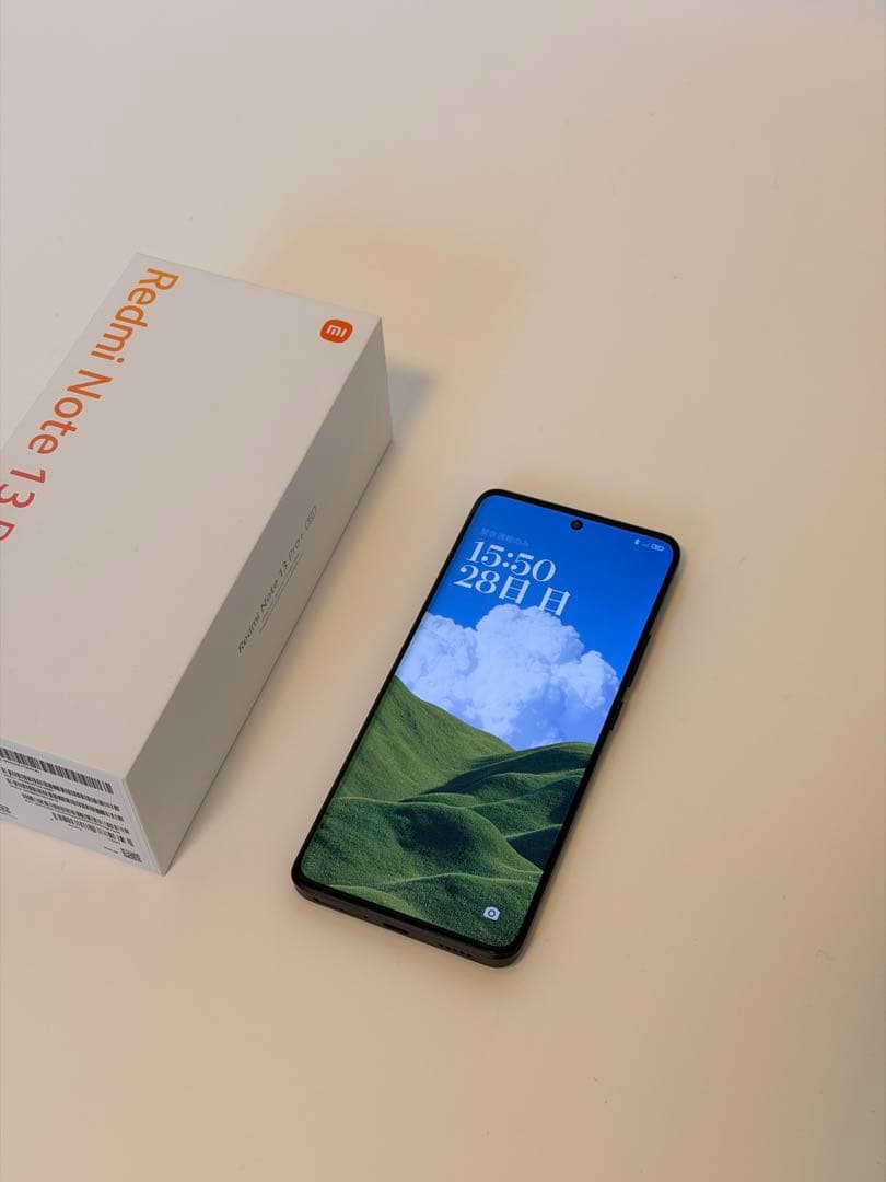 Redmi Note 13 Pro＋ 5G 256GB ミッドナイトブラック