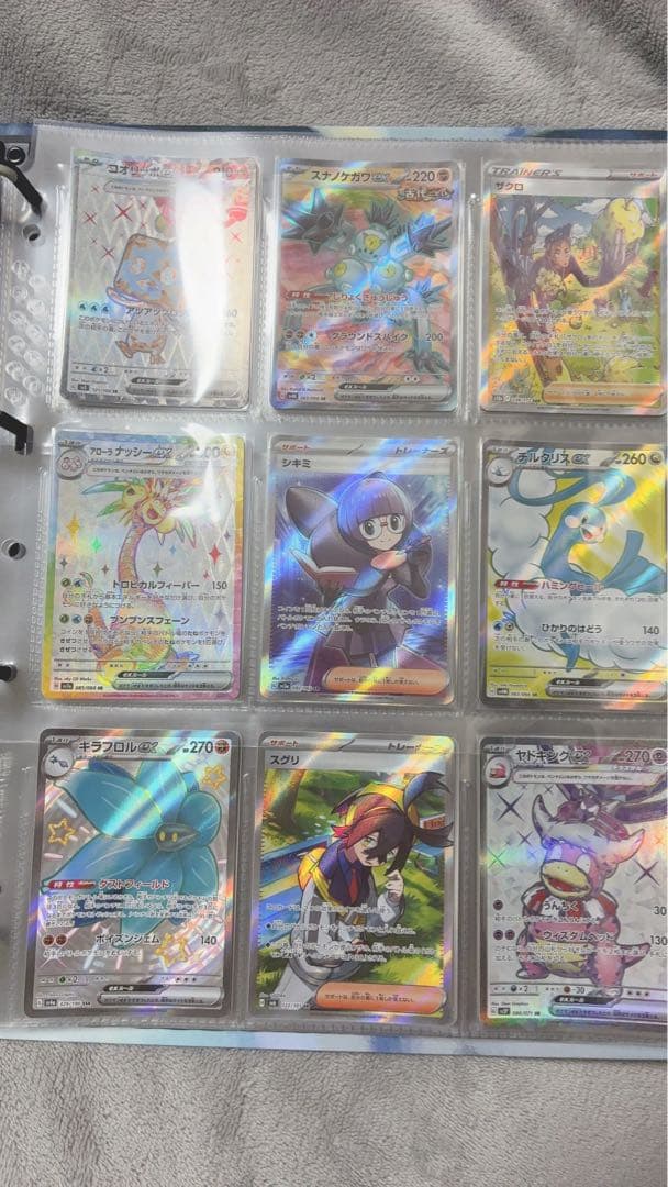 引退品 SR・SSR・SAR・プロモ等60枚以上バインダー付き