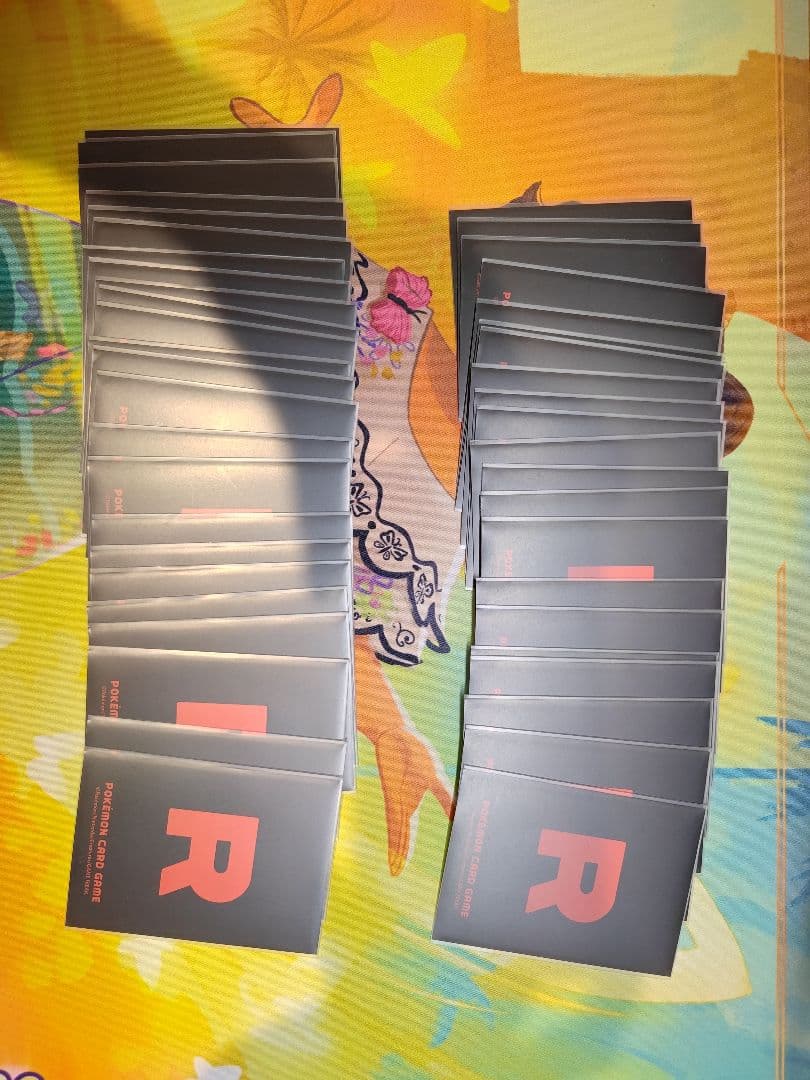 ロケット団デッキ【ポリゴン】まとめ売り　ロケット団スリーブ付き