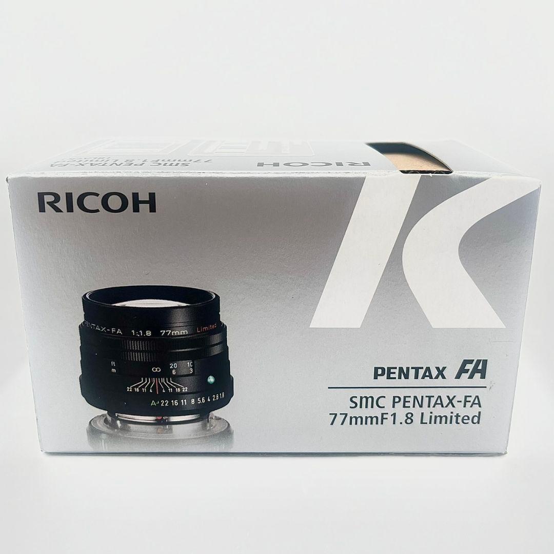 レンズ(ズーム) RICOH SMC PENTAX-FA 77mm F1.8 Limited