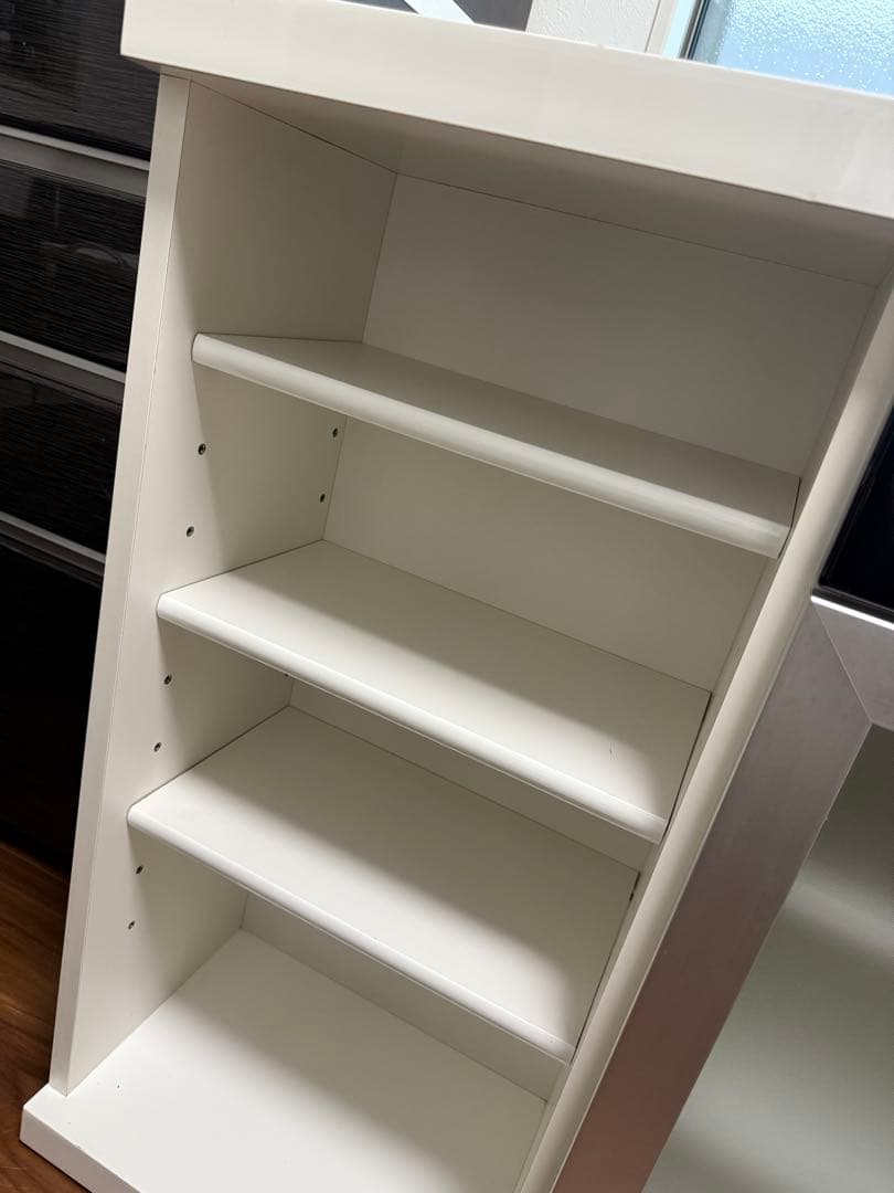 【美品】ニトリ バーカウンター パース2 幅120cm 収納付き