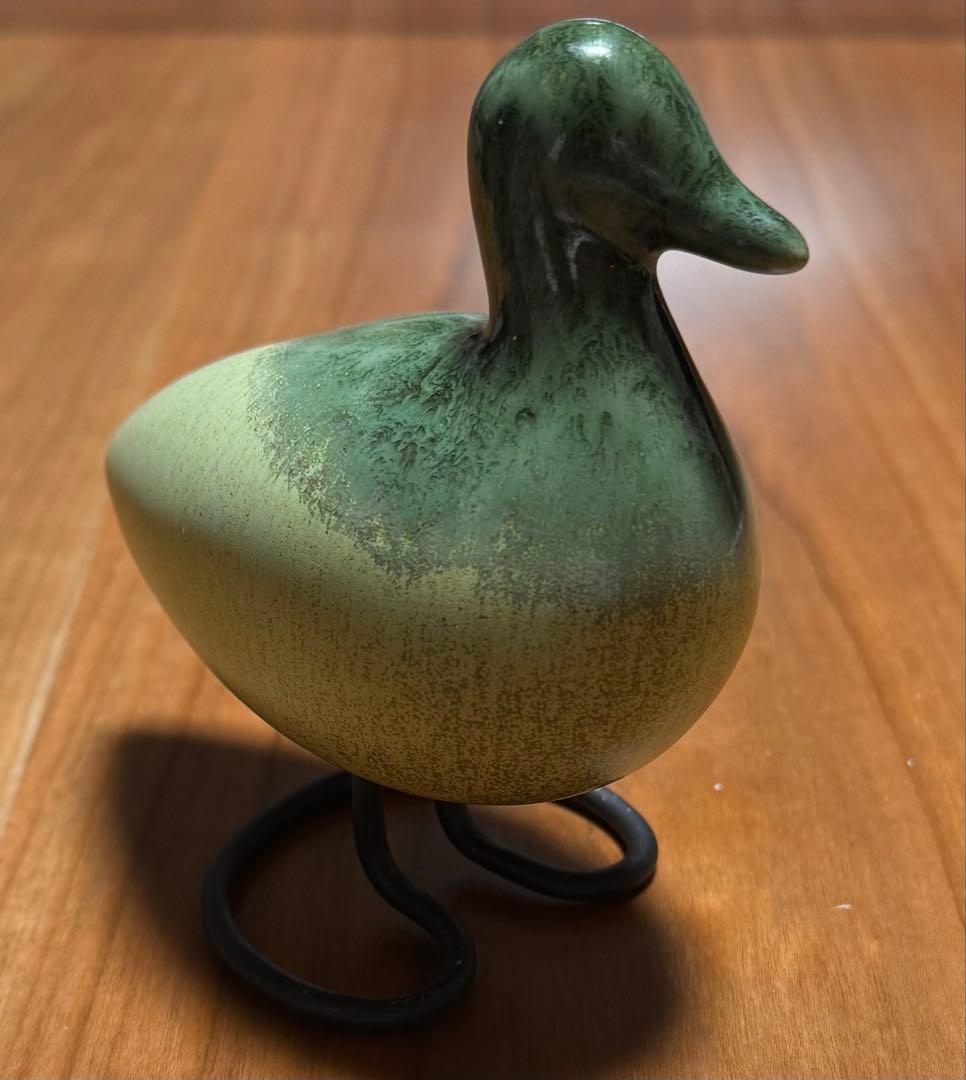 JehnCeramics 陶器　置物　水鳥　カモ　インテリア