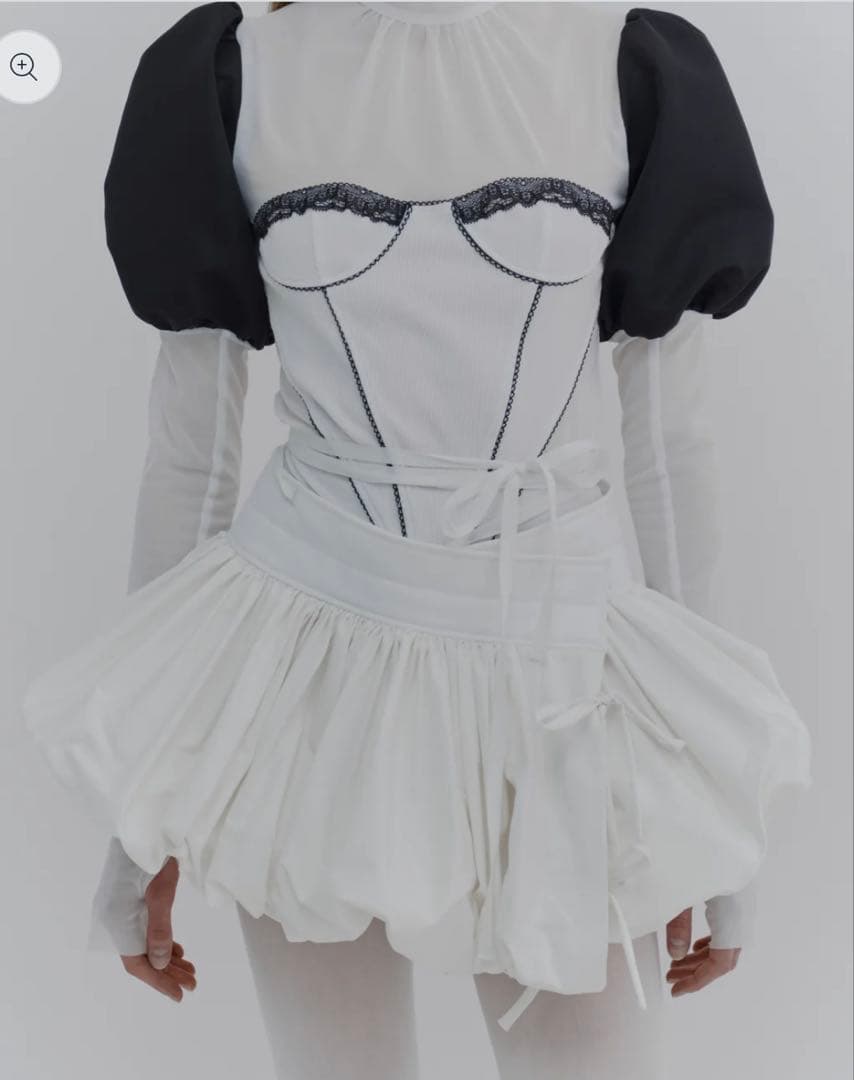 スカート litmus lutens Pillows balloon mini skirt